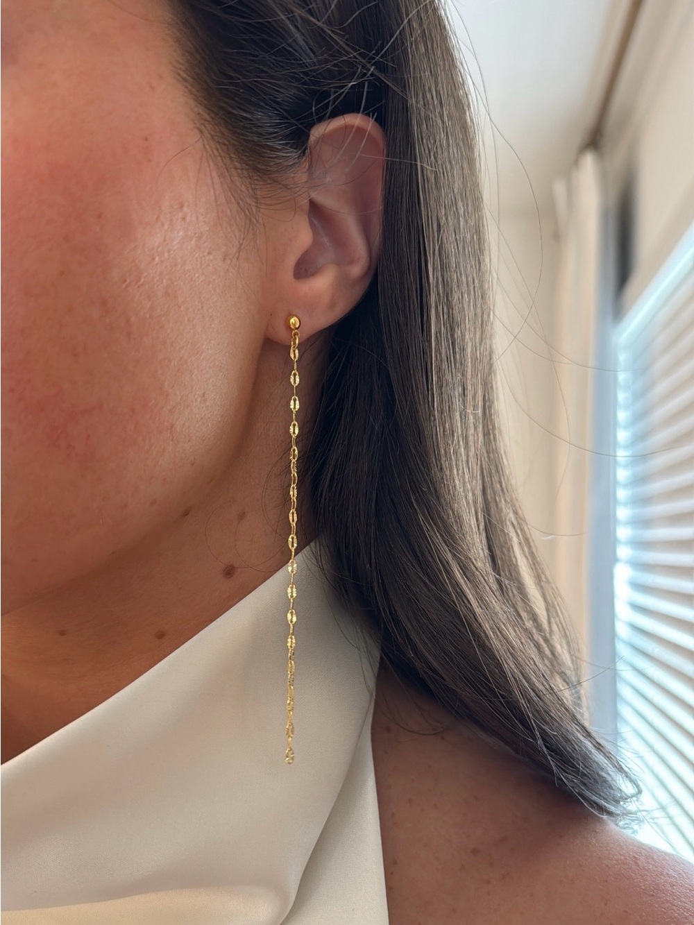 Chain duster earrings (like Ring Concierge!)